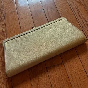 1960s Vintage Gold Clutch